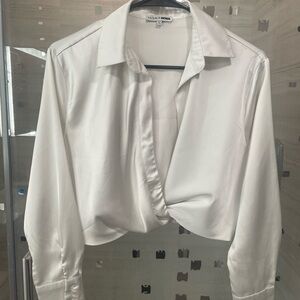 Fashion Nova White Women's Top